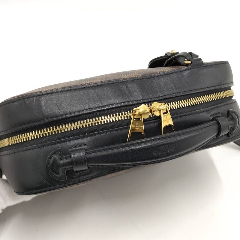 Louis Vuitton Santa Monica Shoulder Bag Damier Ebene