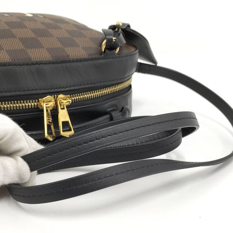 Louis Vuitton Santa Monica Shoulder Bag Damier Ebene
