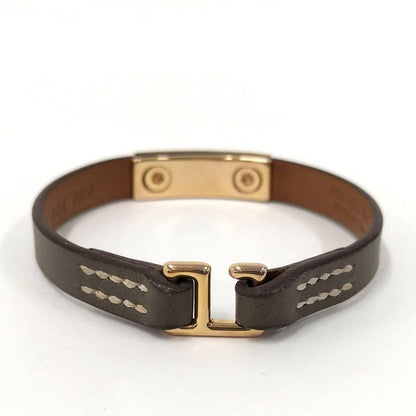 Hermes Mini Rival Bracelet Studs Leather