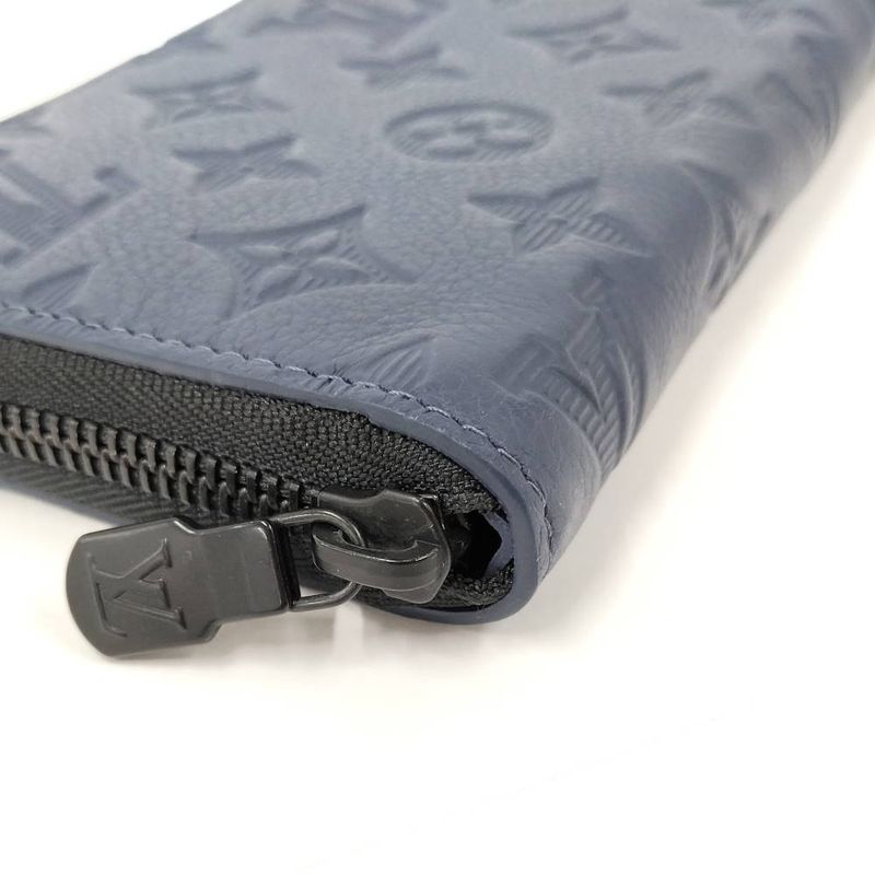 Louis Vuitton Zippy Wallet Horizontal Zip Around Monogram Shadow