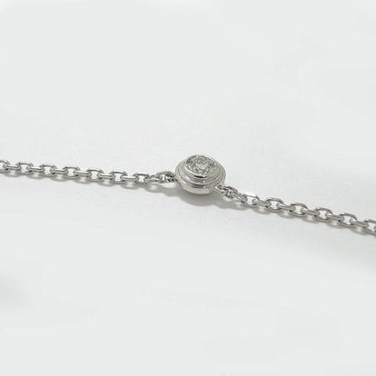 Cartier d'Amour Necklace 18k White Gold Diamond
