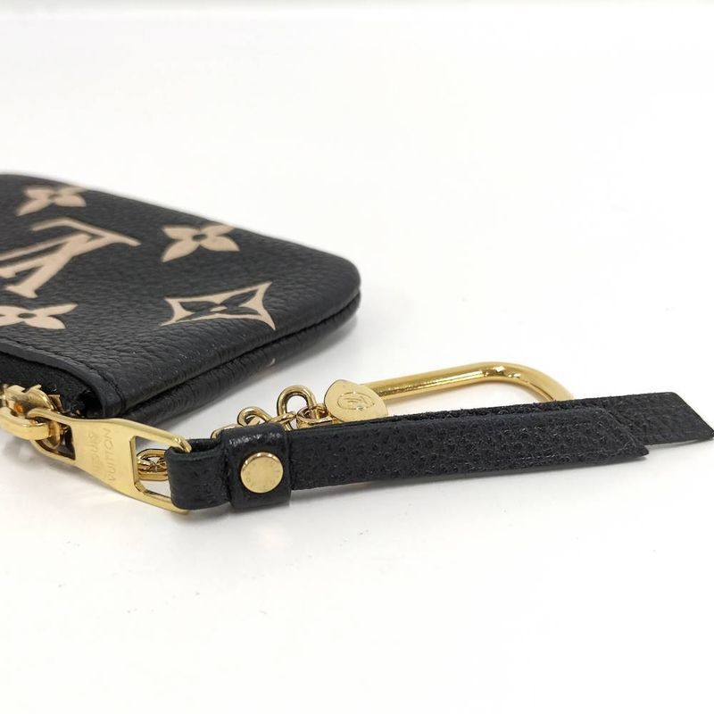 Louis Vuitton Card Key Case Pochette Cles Monogram Empreinte Bicolor Key Holder