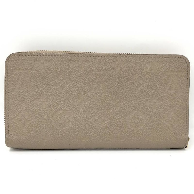 Louis Vuitton Zippy Wallet Zip Around Tourtore Monogram Empreinte