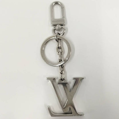 Louis Vuitton Porte Cles LV Initial Key Holder Plated Silver