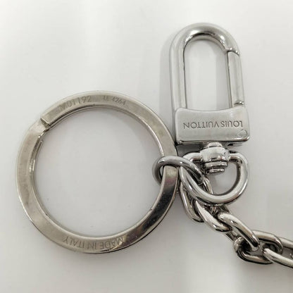 Louis Vuitton Porte Cles LV Initial Key Holder Plated Silver