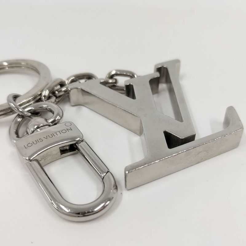 Louis Vuitton Porte Cles LV Initial Key Holder Plated Silver