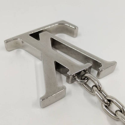 Louis Vuitton Porte Cles LV Initial Key Holder Plated Silver