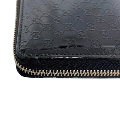 Gucci Zip Around Wallet Black Microshima