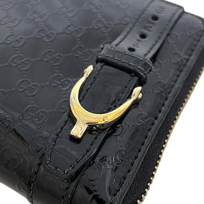Gucci Zip Around Wallet Black Microshima