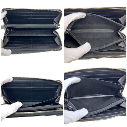 Gucci Zip Around Wallet Black Microshima
