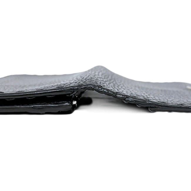 Fendi Bifold Wallet Gray Leather