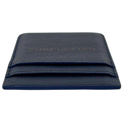 Balenciaga Magnet Card Case Navy Dark Blue