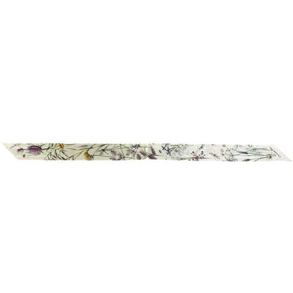 Dior Ribbon Scarf Mitzah White Light Green