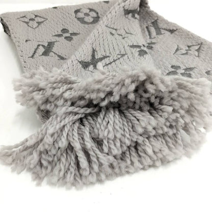 Louis Vuitton Echarpe Logo Mania Scarf Monogram Wool Silk