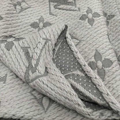 Louis Vuitton Echarpe Logo Mania Scarf Monogram Wool Silk