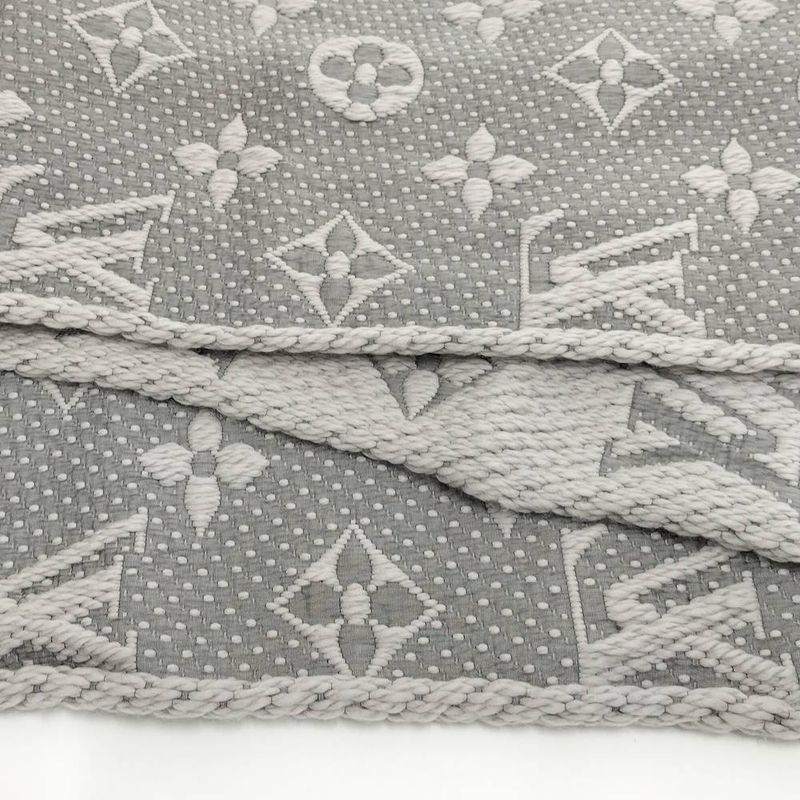 Louis Vuitton Echarpe Logo Mania Scarf Monogram Wool Silk
