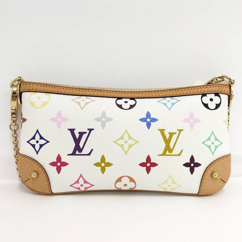 Louis Vuitton Pochette Mirror MM Pouch Monogram Multicolor