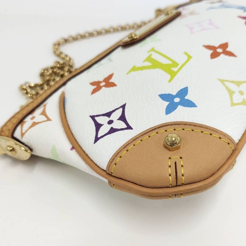 Louis Vuitton Pochette Mirror MM Pouch Monogram Multicolor