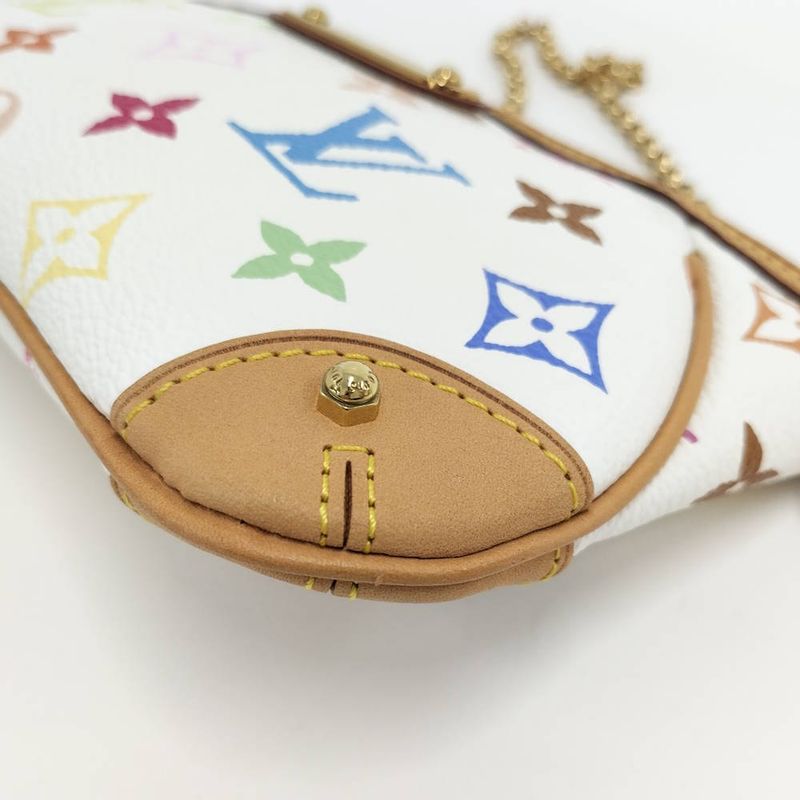 Louis Vuitton Pochette Mirror MM Pouch Monogram Multicolor