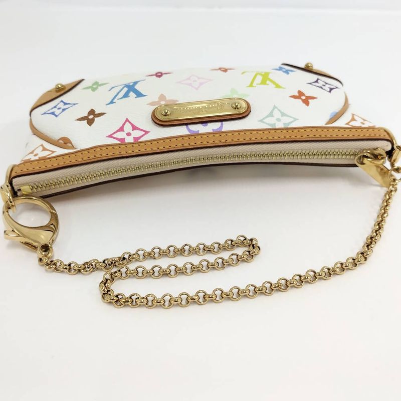 Louis Vuitton Pochette Mirror MM Pouch Monogram Multicolor