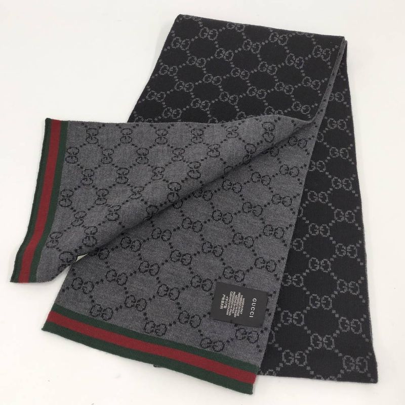 Gucci Scarf GG Pattern Sherry Line