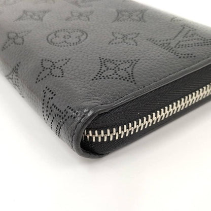 Louis Vuitton Zippy Wallet Mahina Monogram Noir Black