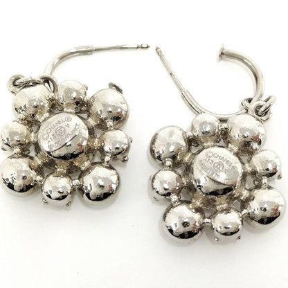 Chanel Earrings Line Stone CC Logo