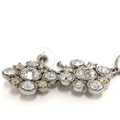 Chanel Earrings Line Stone CC Logo