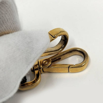 Fendi Shoulder Strap Fflogo Velour Brown