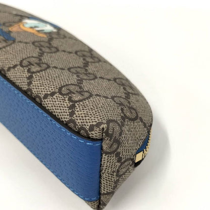 Gucci Disney Collaboration Pen Case Donald GG Supreme Shoulder Bag