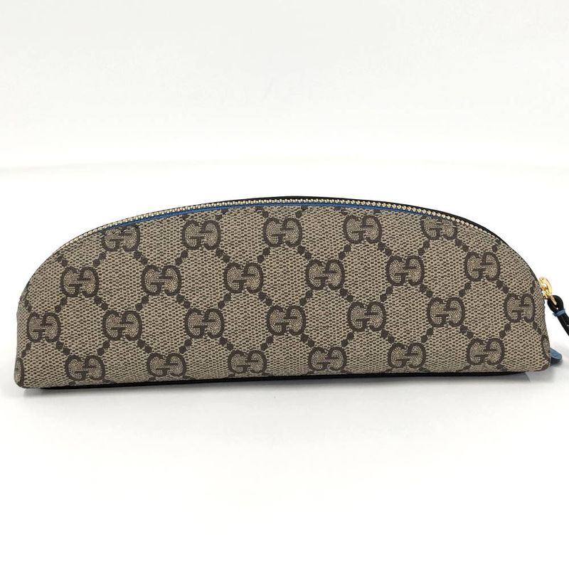 Gucci Disney Collaboration Pen Case Donald GG Supreme Shoulder Bag