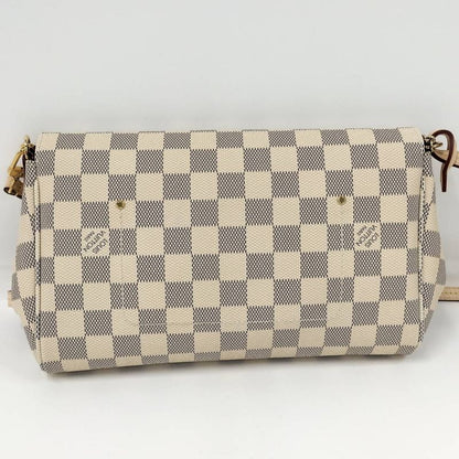 Louis Vuitton Favorite MM Damier Azur Shoulder Bag