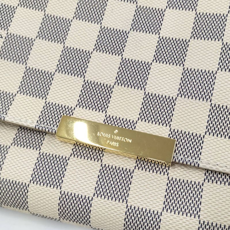 Louis Vuitton Favorite MM Damier Azur Shoulder Bag
