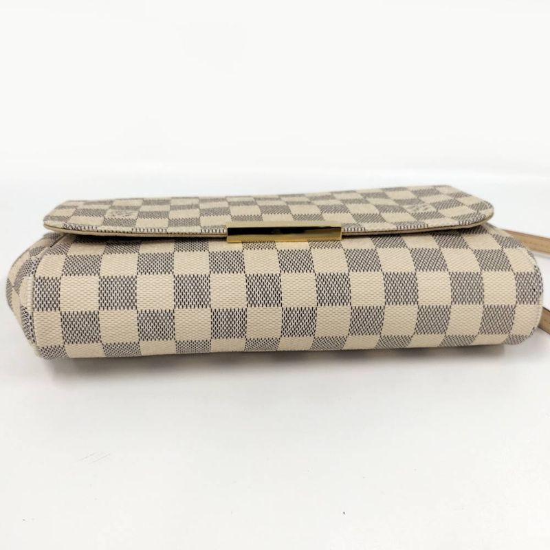 Louis Vuitton Favorite MM Damier Azur Shoulder Bag