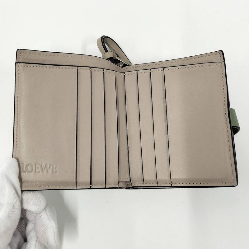 Loewe Bifold Wallet Wallets Green