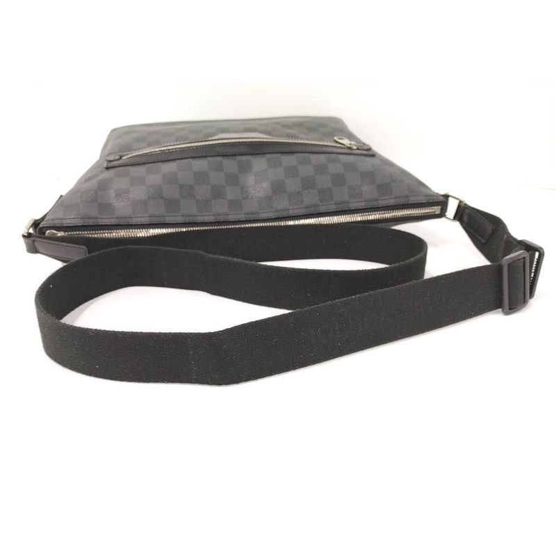 Louis Vuitton Mick MM Shoulder Bag Damier Graphite