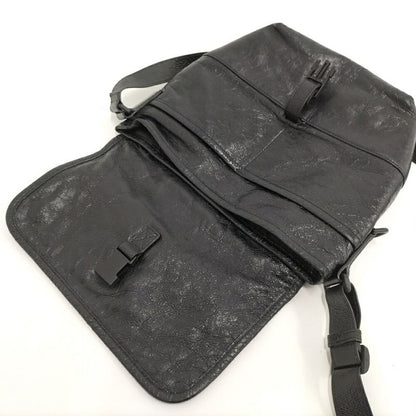 Balenciaga Adidas Collaboration Shoulder Bag Leather Black