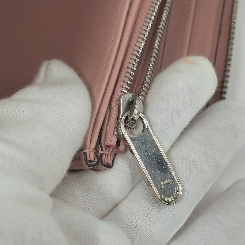 Louis Vuitton Zip Around Wallet Zippy Mahina Magnolia