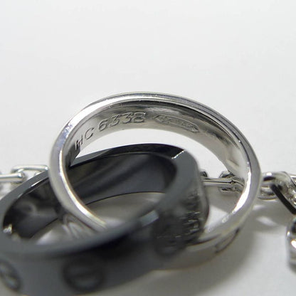 Cartier Baby Love Bracelet 18k White Gold Ceramic