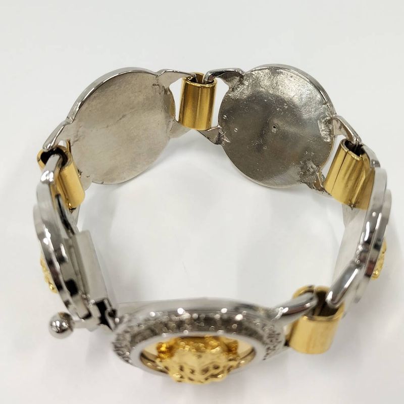 Versace Gianni Bracelet Plated Silver Gold