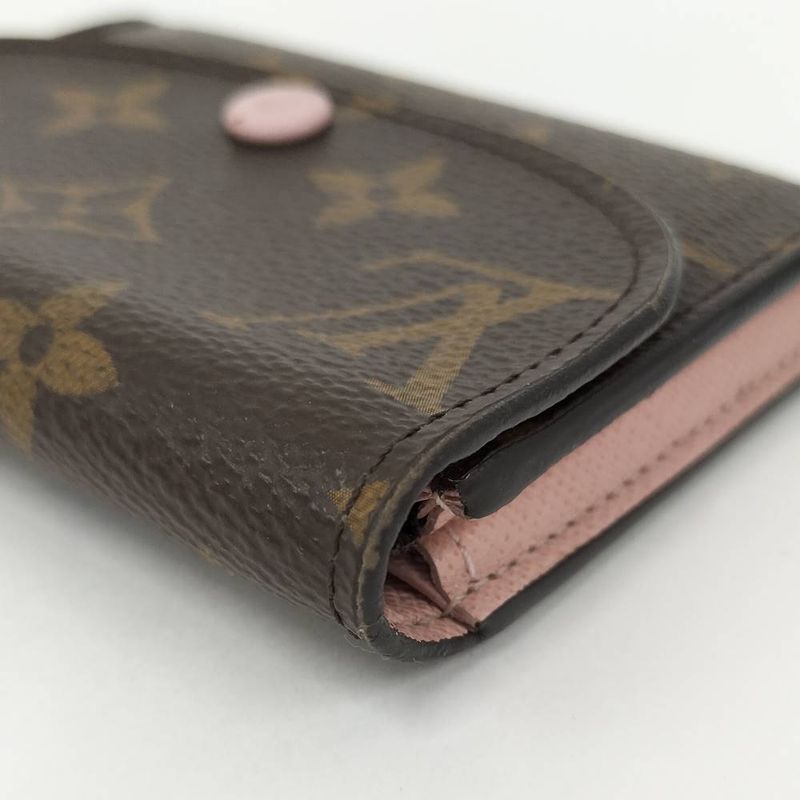 Louis Vuitton Porte-Monnaie Rosalie Coin Case Rose Velours Monogram