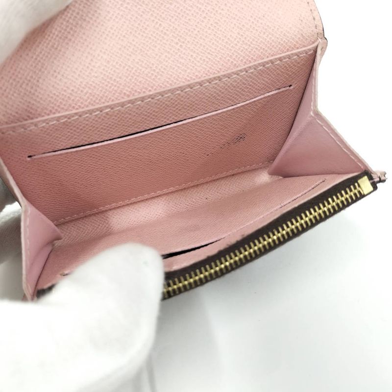 Louis Vuitton Porte-Monnaie Rosalie Coin Case Rose Velours Monogram