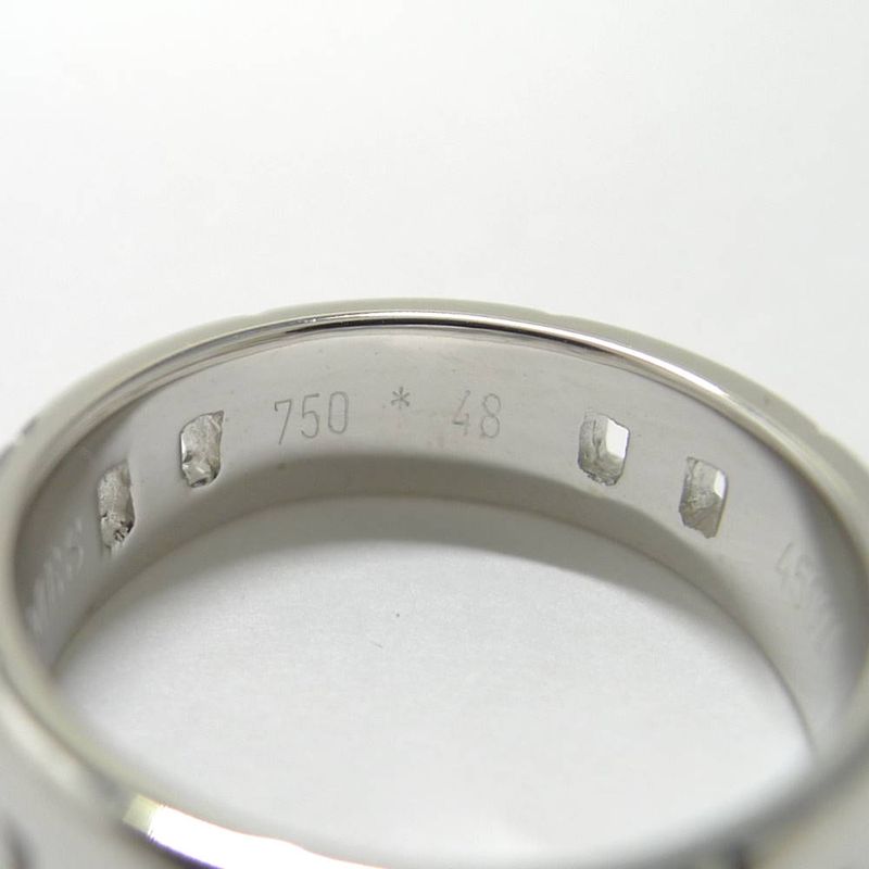 Hermes Cles Ring 18k White Gold 48