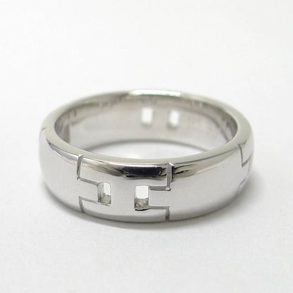Hermes Cles Ring 18k White Gold 48