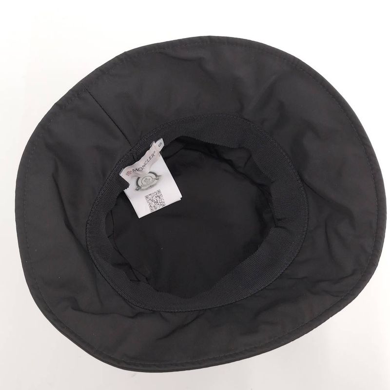 Moncler Bucket Hat Nylon Black