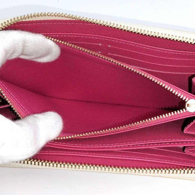 Louis Vuitton Zippy Wallet Zip Around Kirin Christmas Limited Damier Azur