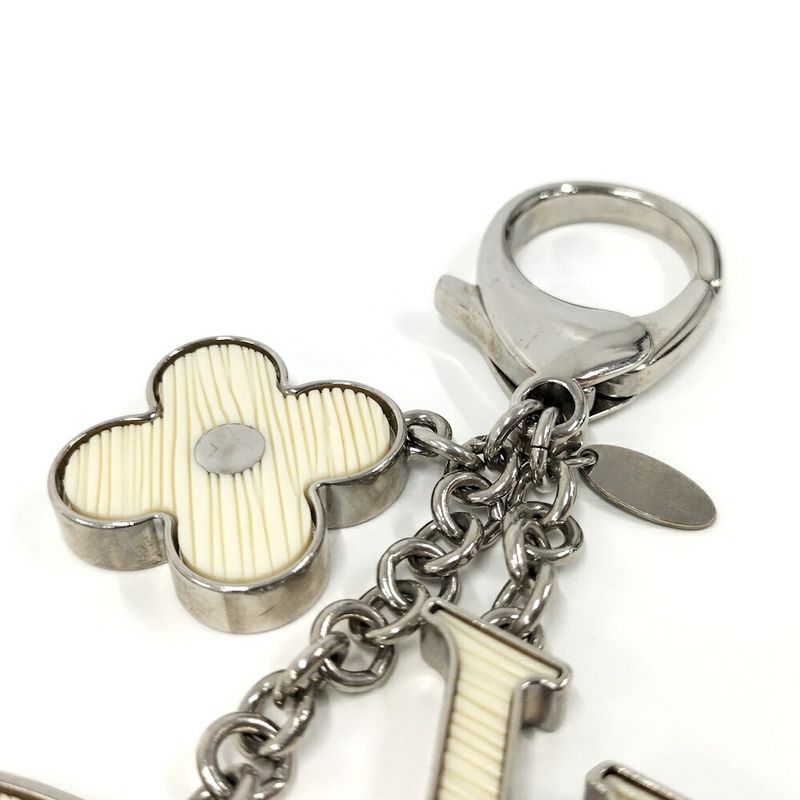 Louis Vuitton Sac Full de Epi Key Ring Silver Plated