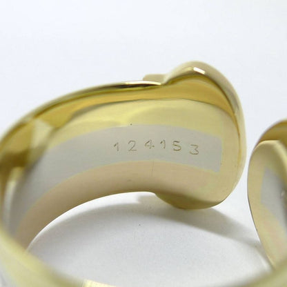Cartier Double C Ring YG PG 18k White Gold YG PG Three Color 55