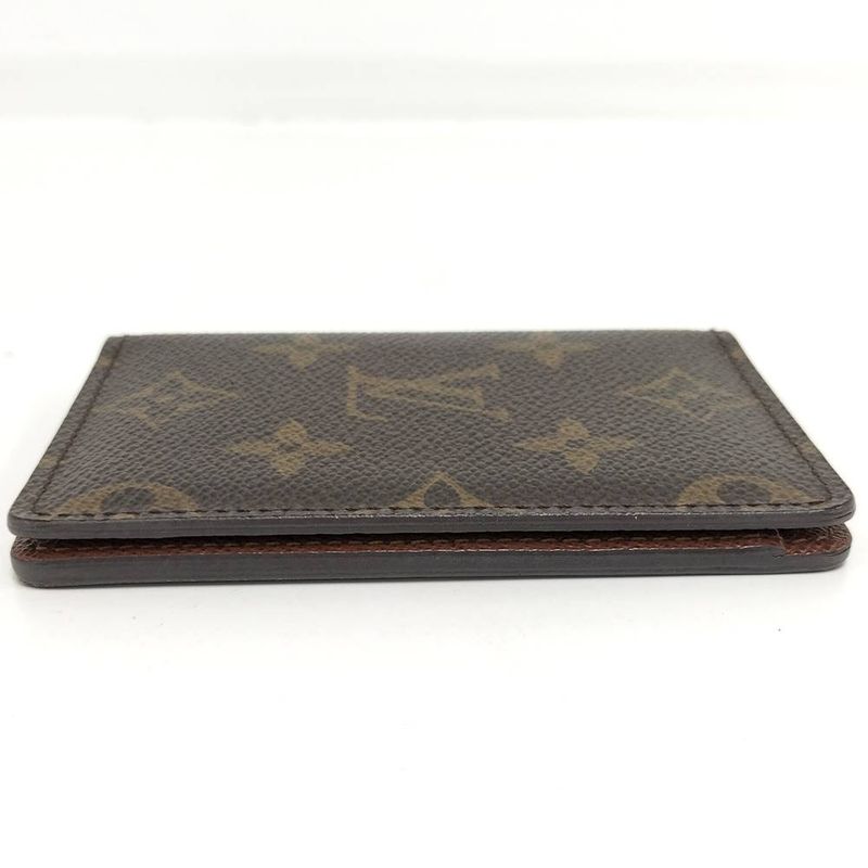 Louis Vuitton Card Holder Pass Vertical Case Monogram