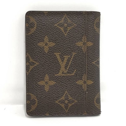 Louis Vuitton Card Holder Pass Vertical Case Monogram